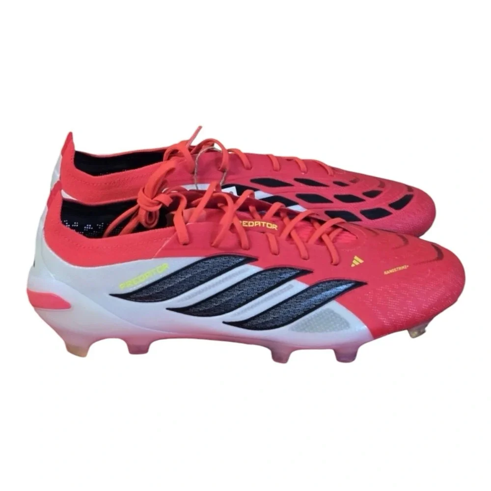 ADIDAS PREDATOR ELITE FG SOCCER CLEATS JS0433 Men's Sz 7 Women's 8 W/Bag NEW